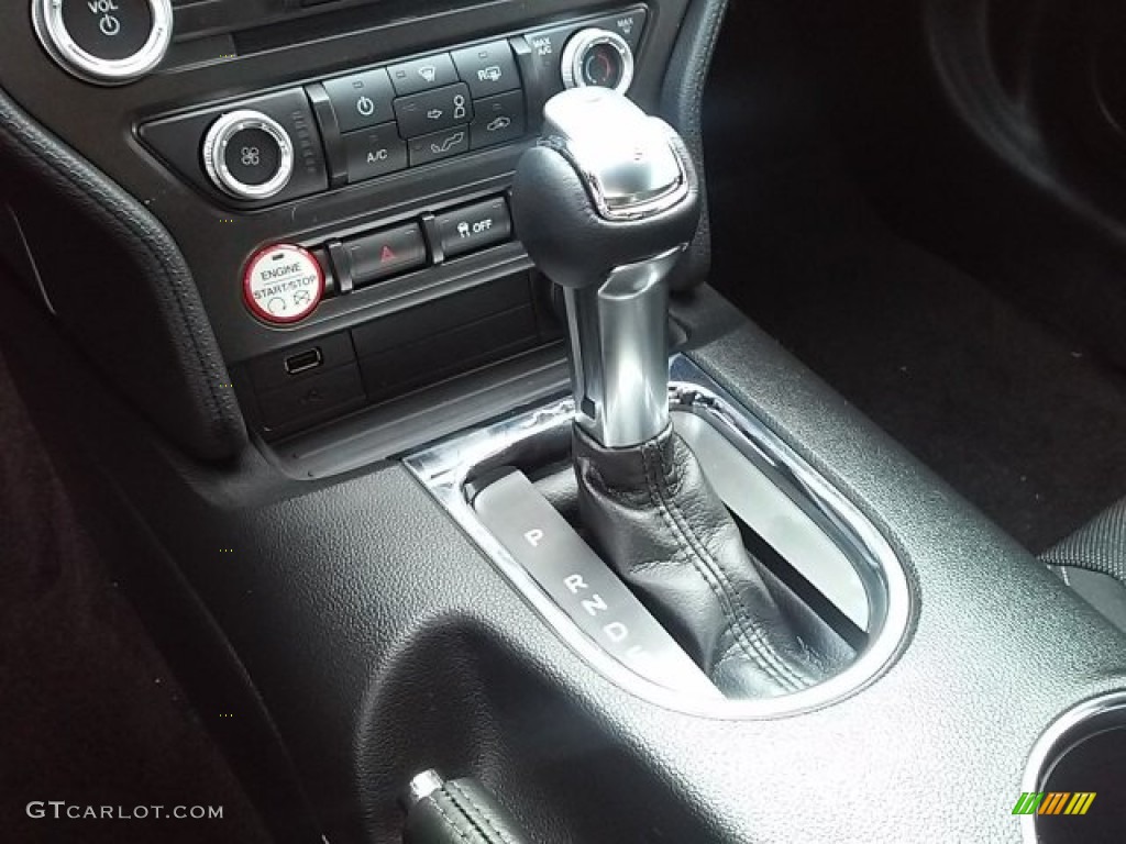 2016 Mustang V6 Coupe - Guard Metallic / Ebony photo #21