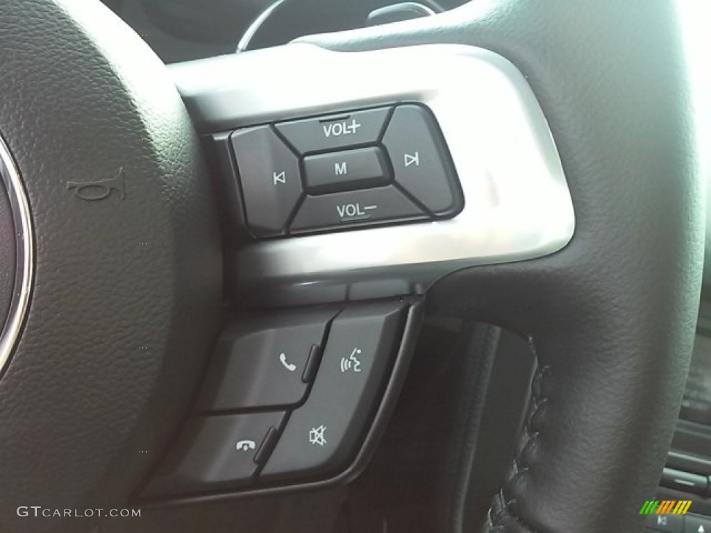 2016 Mustang V6 Coupe - Guard Metallic / Ebony photo #25