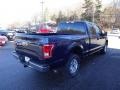2016 Blue Jeans Ford F150 XLT SuperCab 4x4  photo #7