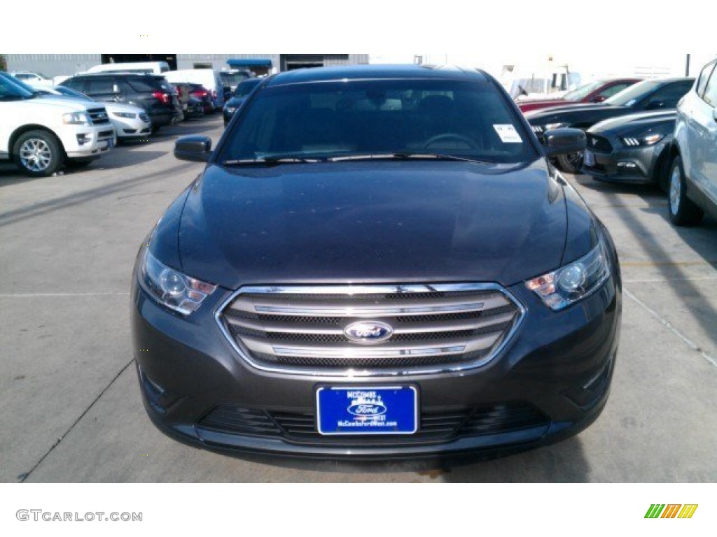 2015 Taurus SEL - Magnetic Metallic / Charcoal Black photo #5