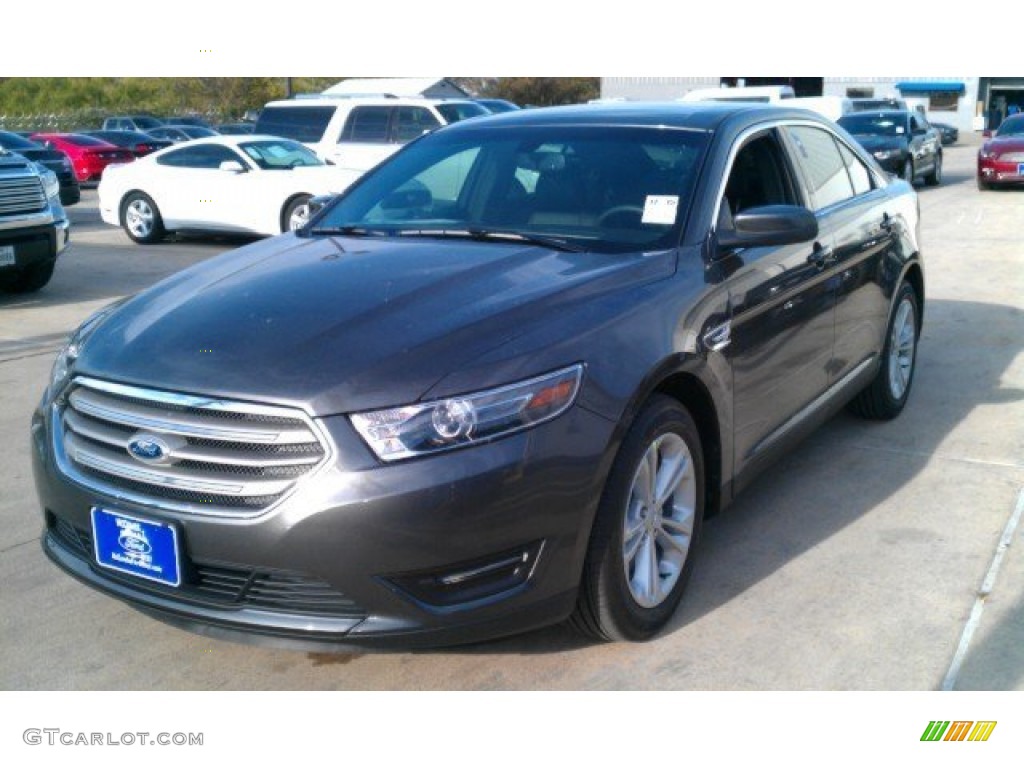 2015 Taurus SEL - Magnetic Metallic / Charcoal Black photo #6