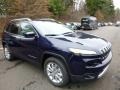 2016 True Blue Pearl Jeep Cherokee Limited 4x4  photo #11