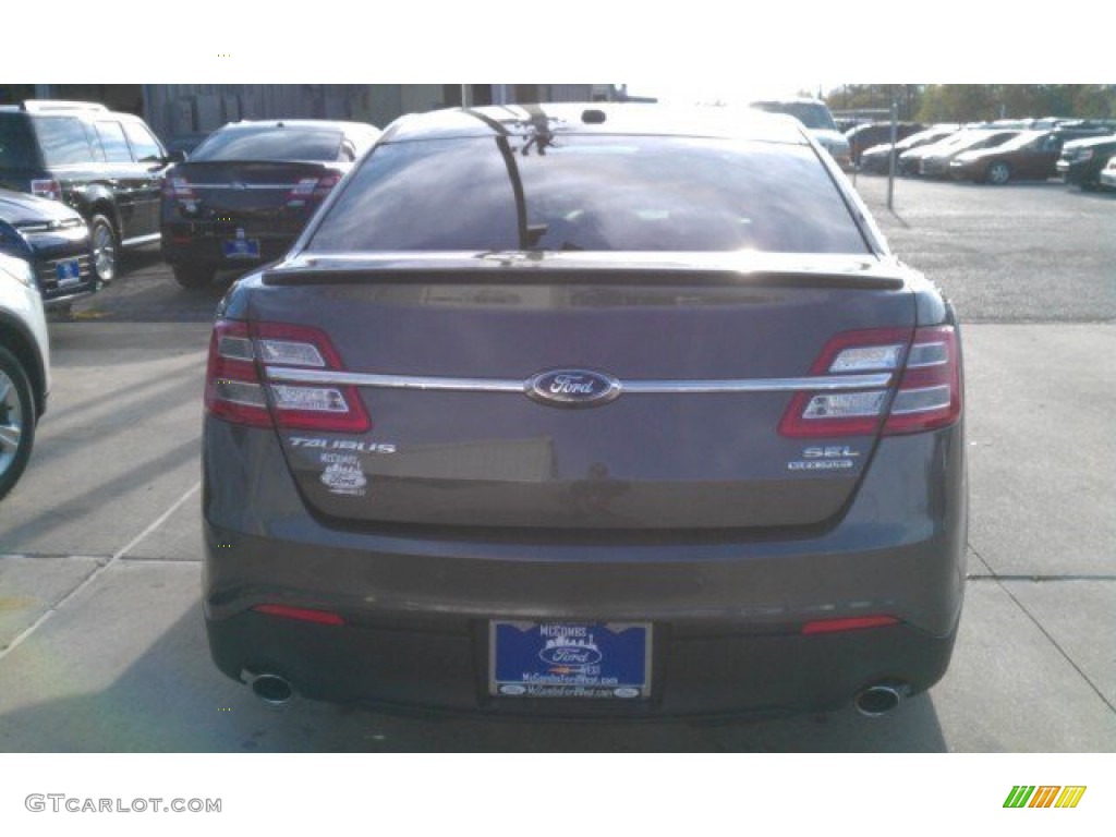 2015 Taurus SEL - Magnetic Metallic / Charcoal Black photo #11