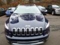 2016 True Blue Pearl Jeep Cherokee Limited 4x4  photo #12