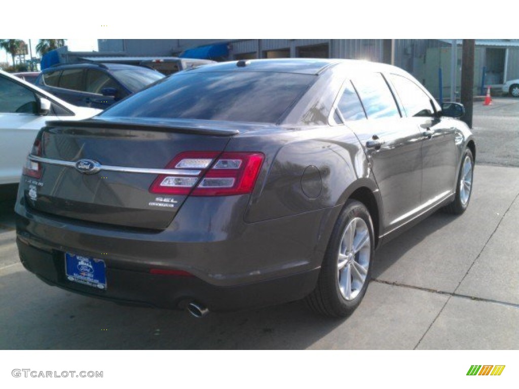 2015 Taurus SEL - Magnetic Metallic / Charcoal Black photo #12