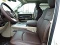 Front Seat of 2016 2500 Laramie Longhorn Crew Cab 4x4