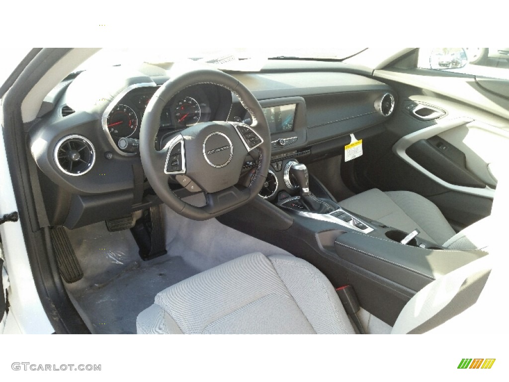 Medium Ash Gray Interior 2016 Chevrolet Camaro LT Coupe Photo #109778335