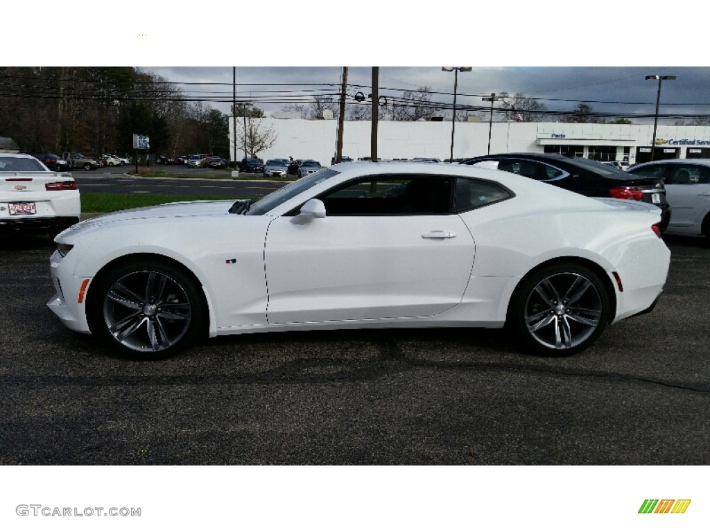 Summit White 2016 Chevrolet Camaro LT Coupe Exterior Photo #109778725