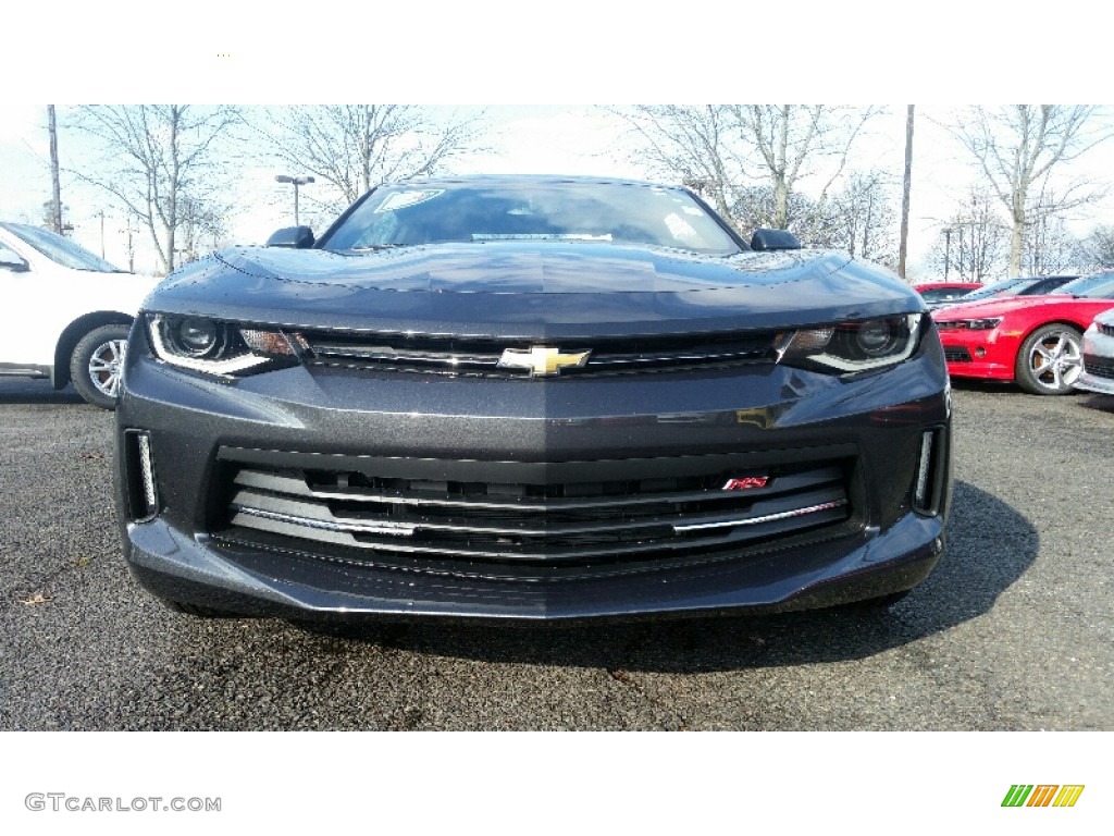 2016 Camaro LT Coupe - Nightfall Gray Metallic / Jet Black photo #2