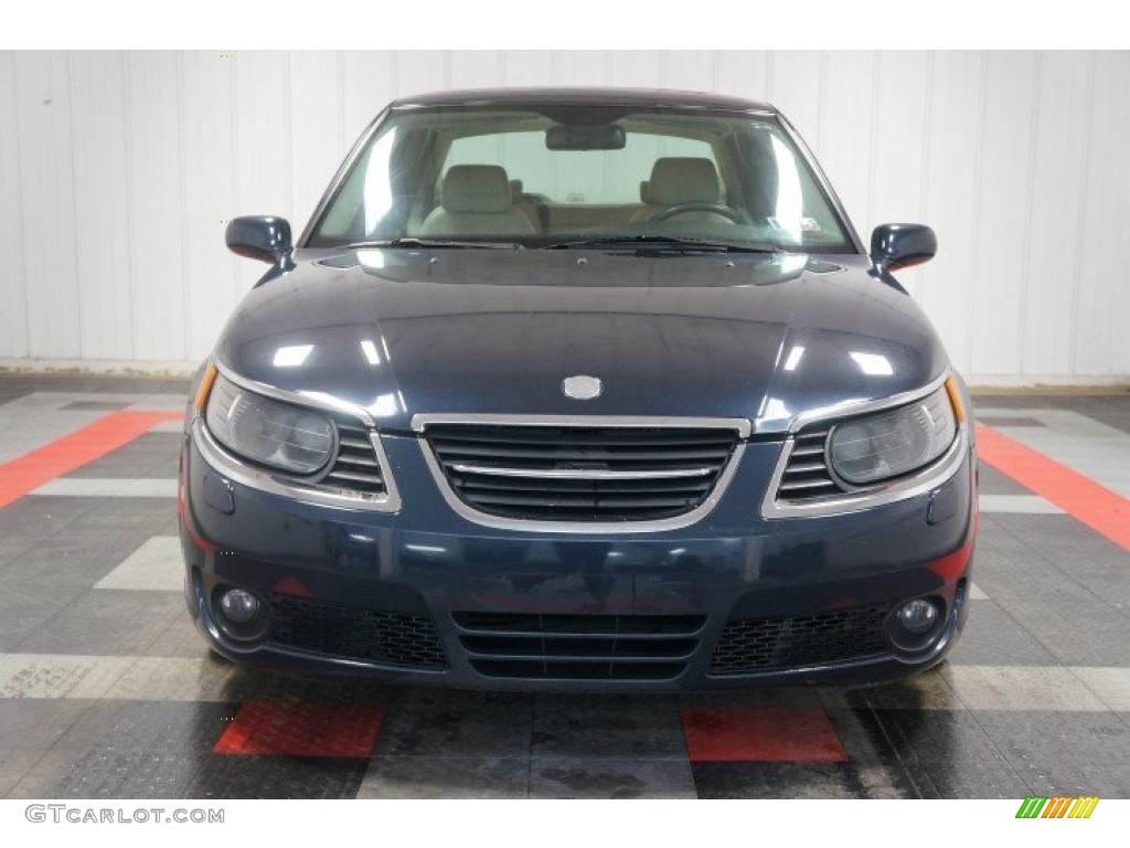 2006 9-5 2.3T Sedan - Fusion Blue Metallic / Parchment photo #4