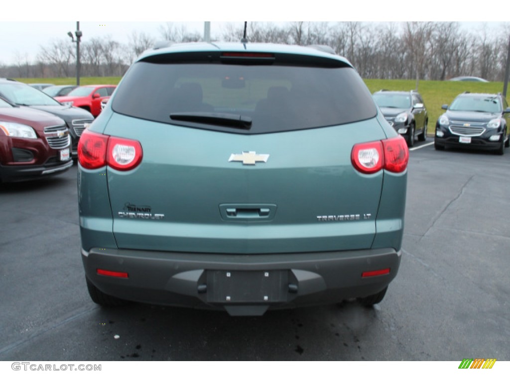 2009 Traverse LT - Silver Moss Metallic / Ebony photo #6