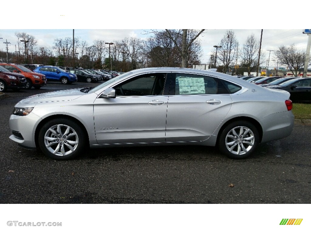 Silver Ice Metallic 2016 Chevrolet Impala LT Exterior Photo #109779976