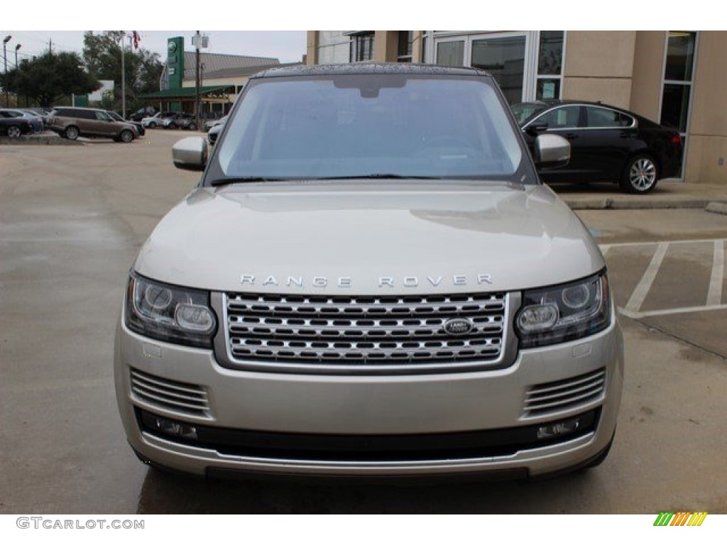 2016 Range Rover Supercharged - Aruba Metallic / Ebony/Ebony photo #6