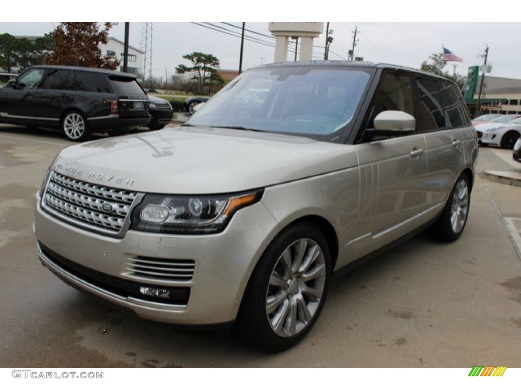 2016 Range Rover Supercharged - Aruba Metallic / Ebony/Ebony photo #7