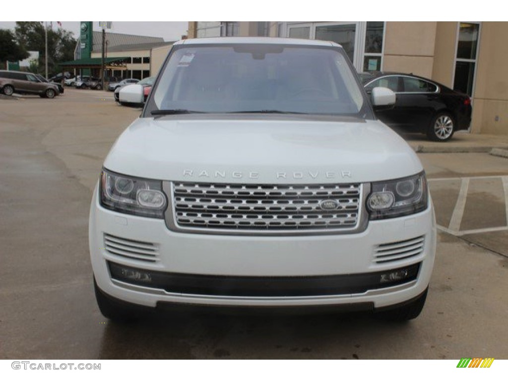 2016 Range Rover HSE - Fuji White / Espresso/Almond photo #6