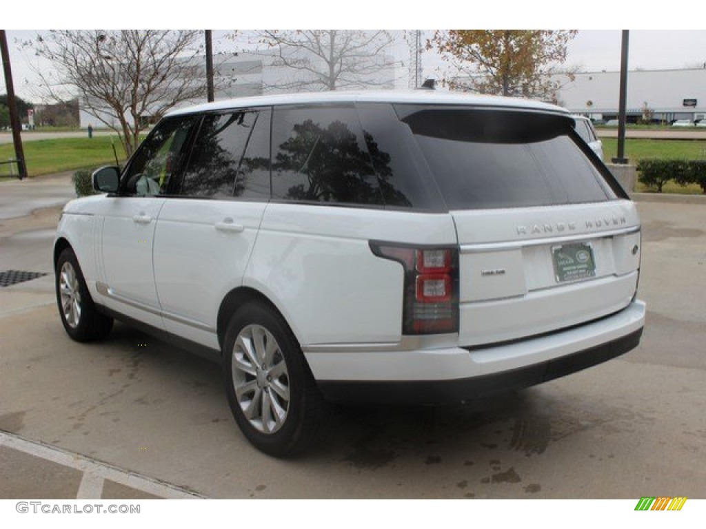 2016 Range Rover HSE - Fuji White / Espresso/Almond photo #9