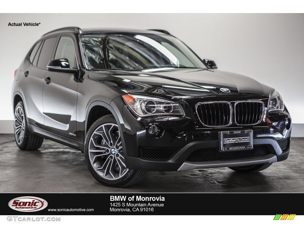 2013 X1 xDrive 35i - Jet Black / Black photo #1