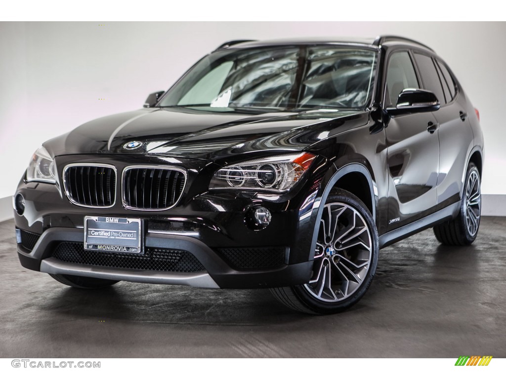 2013 X1 xDrive 35i - Jet Black / Black photo #13