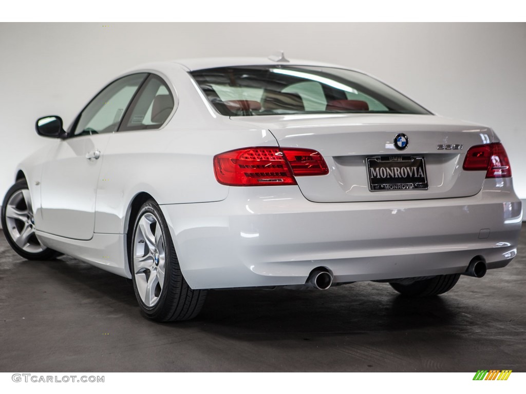 2013 3 Series 335i Coupe - Alpine White / Coral Red/Black photo #10