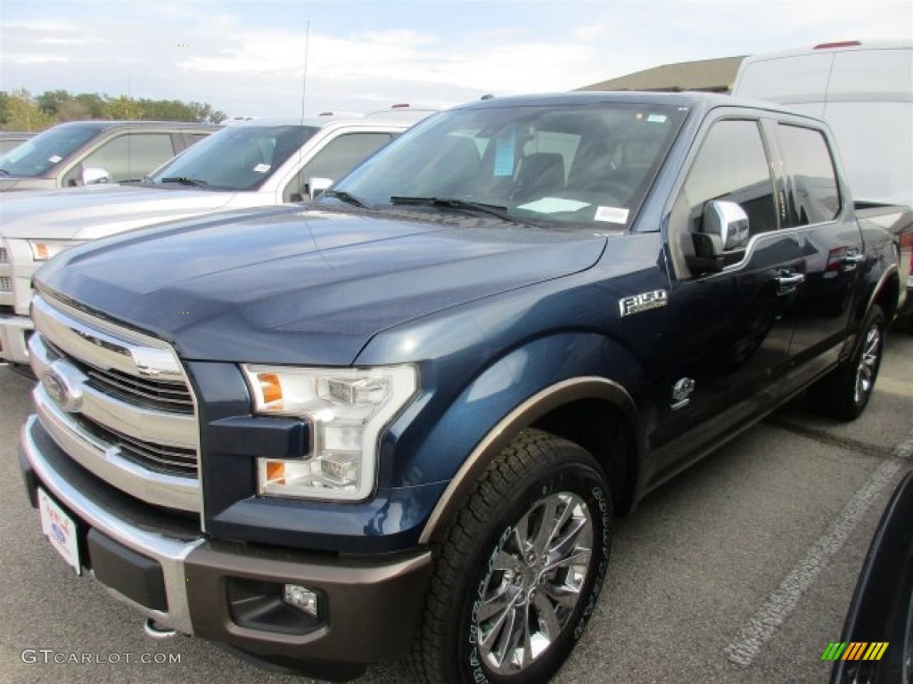 2016 F150 King Ranch SuperCrew 4x4 - Blue Jeans / King Ranch Java photo #2