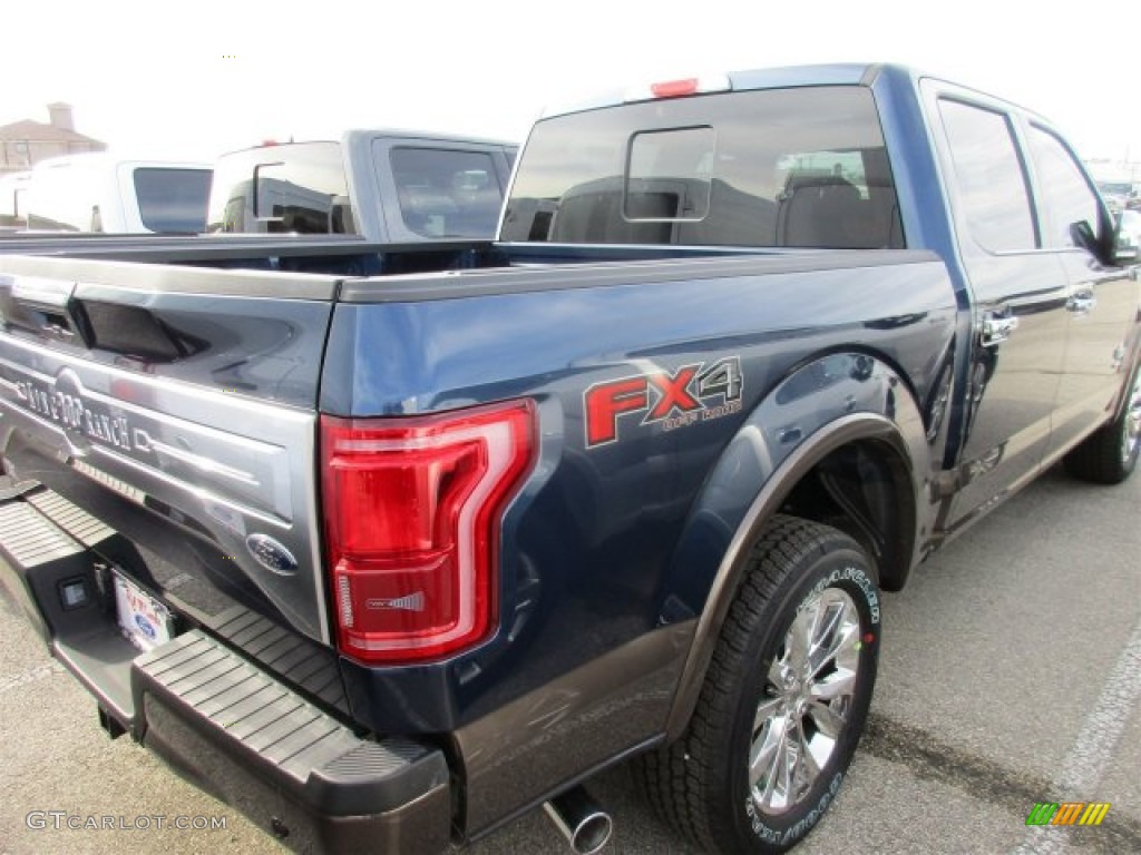 2016 F150 King Ranch SuperCrew 4x4 - Blue Jeans / King Ranch Java photo #9