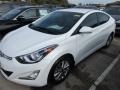 2016 White Hyundai Elantra SE  photo #2