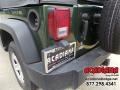 2009 Jeep Green Metallic Jeep Wrangler X 4x4  photo #5