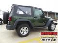 2009 Jeep Green Metallic Jeep Wrangler X 4x4  photo #7