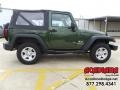 2009 Jeep Green Metallic Jeep Wrangler X 4x4  photo #9