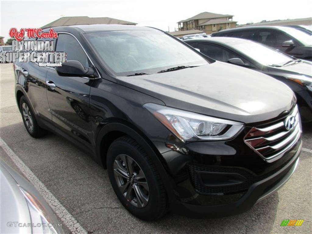 2016 Santa Fe Sport  - Twilight Black / Beige photo #1