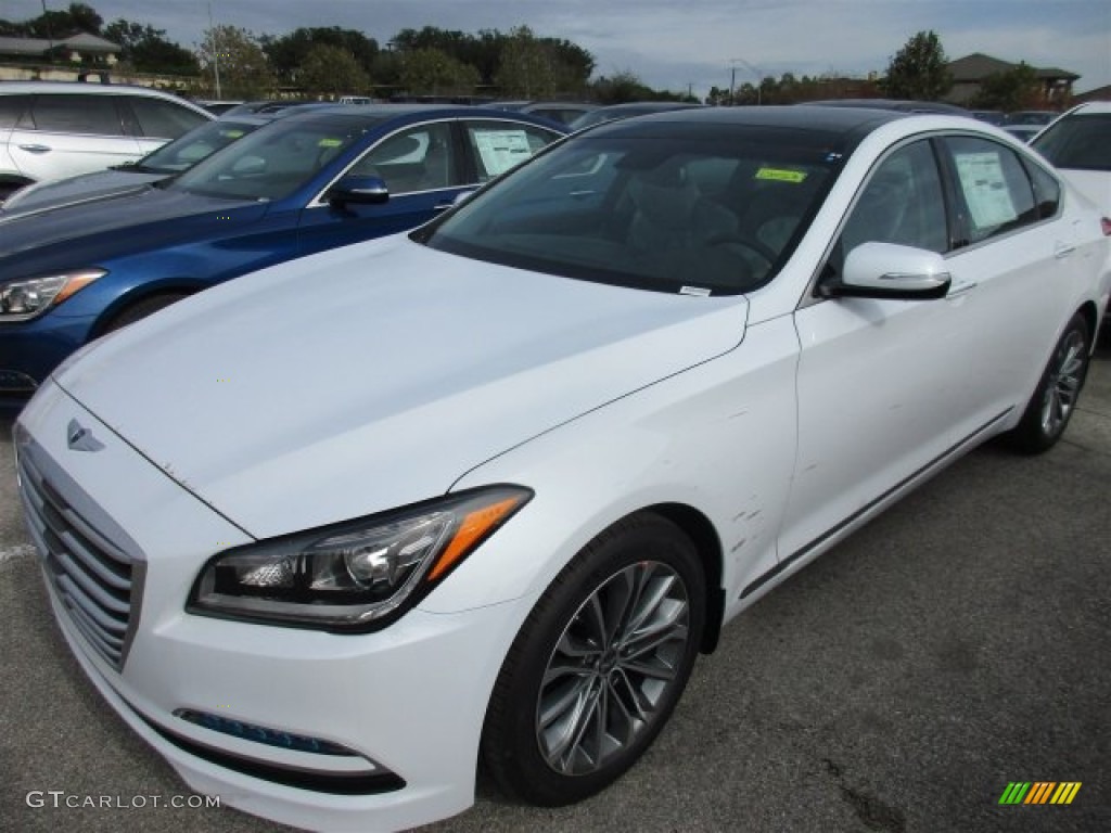 Casablanca White 2016 Hyundai Genesis 3.8 Exterior Photo #109787700