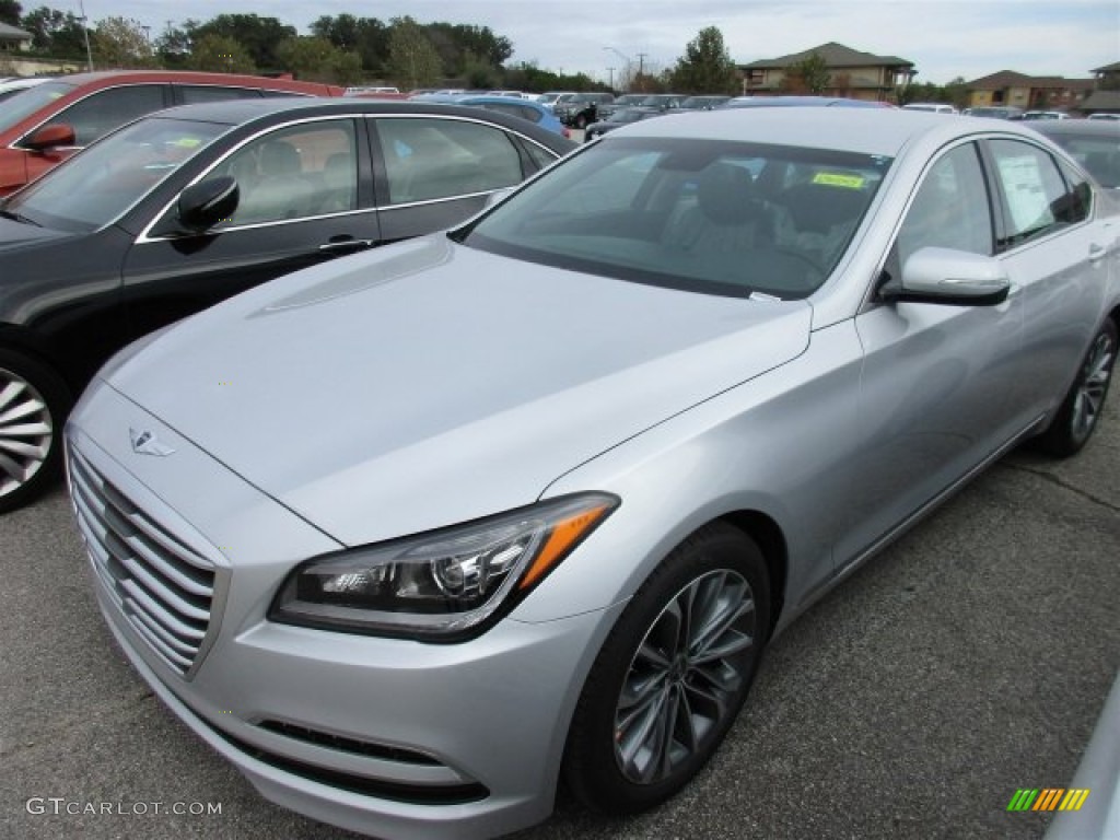 Santiago Silver 2016 Hyundai Genesis 3.8 Exterior Photo #109788330