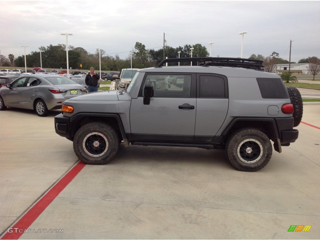2013 FJ Cruiser 4WD - Trail Teams Cement Gray / Dark Charcoal photo #2