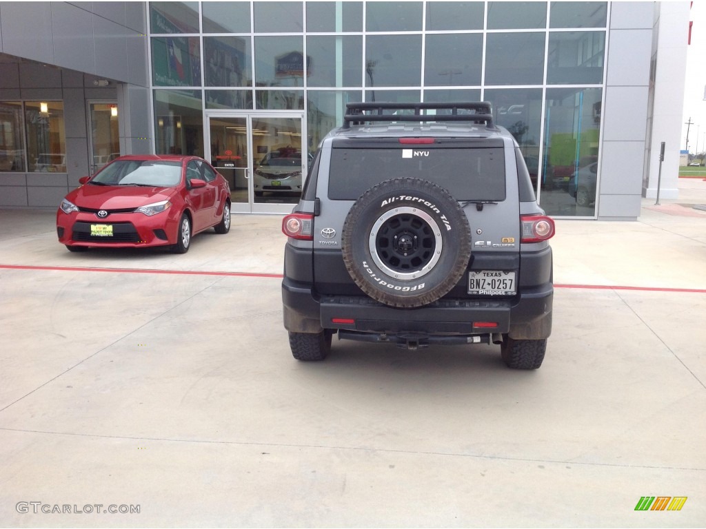 2013 FJ Cruiser 4WD - Trail Teams Cement Gray / Dark Charcoal photo #3