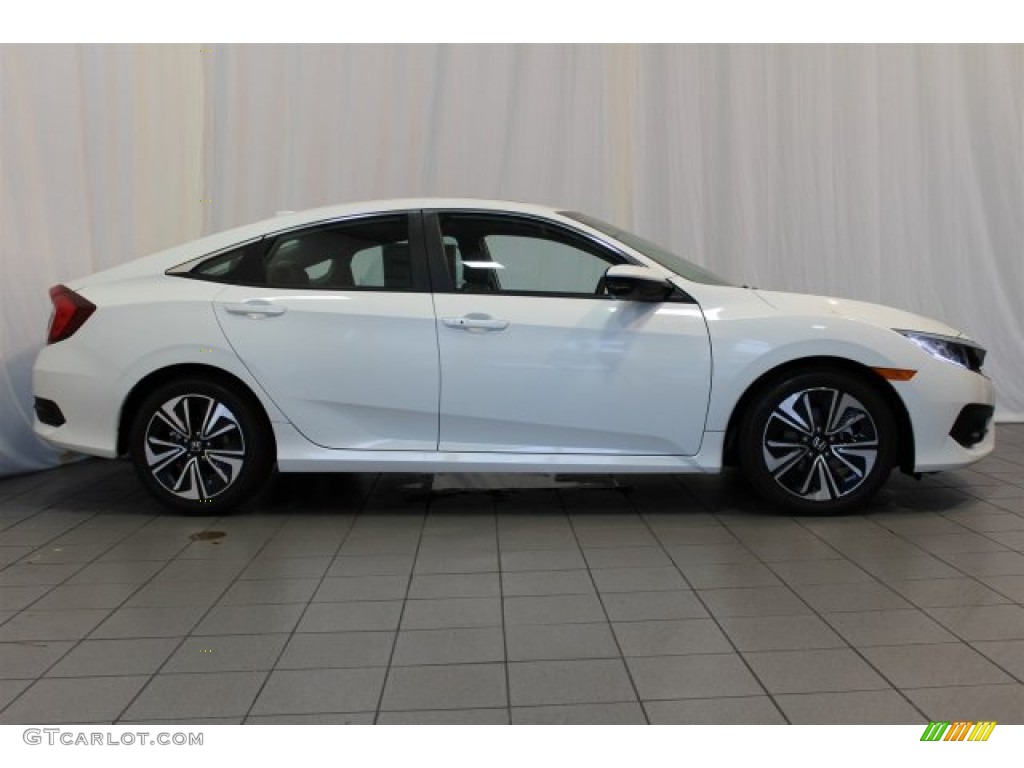 White Orchid Pearl 2016 Honda Civic EX-T Sedan Exterior Photo #109793156