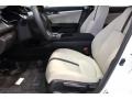 2016 Honda Civic Ivory Interior Front Seat Photo