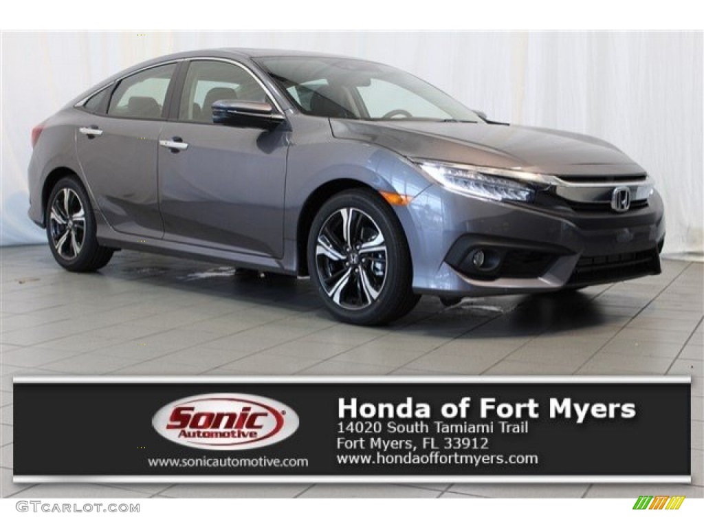 Modern Steel Metallic Honda Civic