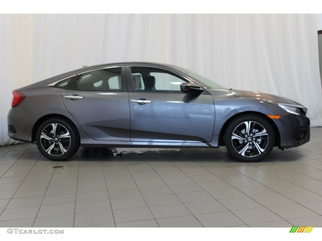 Modern Steel Metallic 2016 Honda Civic Touring Sedan Exterior Photo #109793611