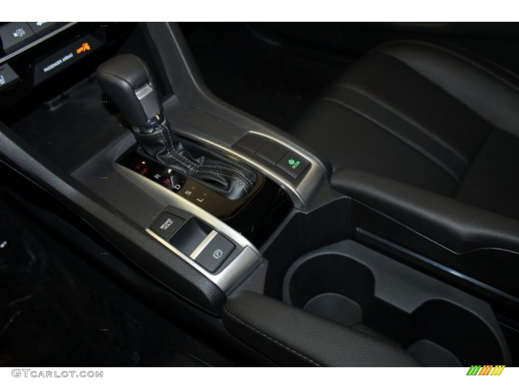 2016 Civic Touring Sedan - Modern Steel Metallic / Black photo #19