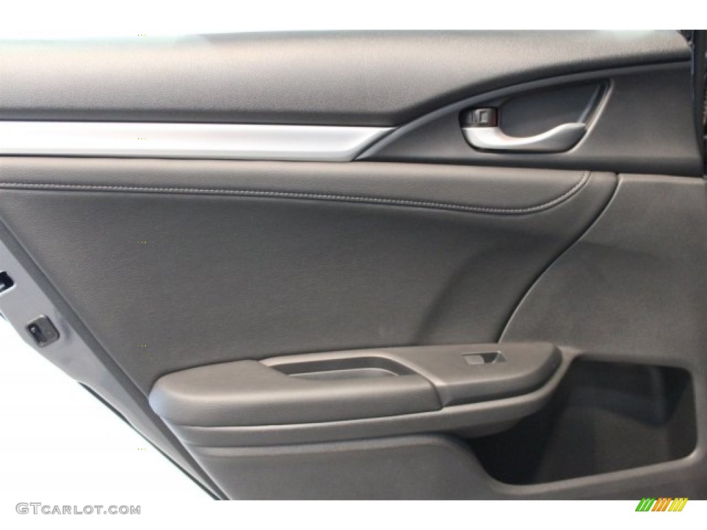 2016 Civic Touring Sedan - Modern Steel Metallic / Black photo #22