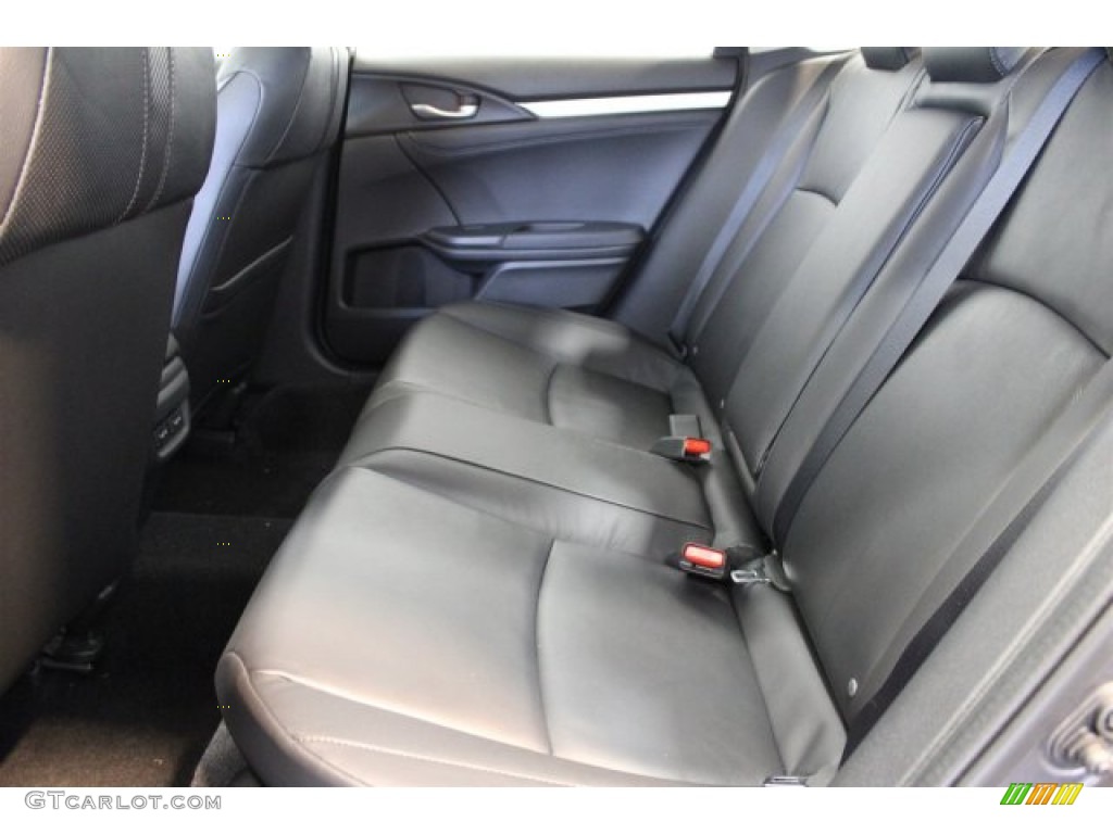 2016 Civic Touring Sedan - Modern Steel Metallic / Black photo #23