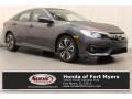 2016 Modern Steel Metallic Honda Civic EX-T Sedan  photo #1