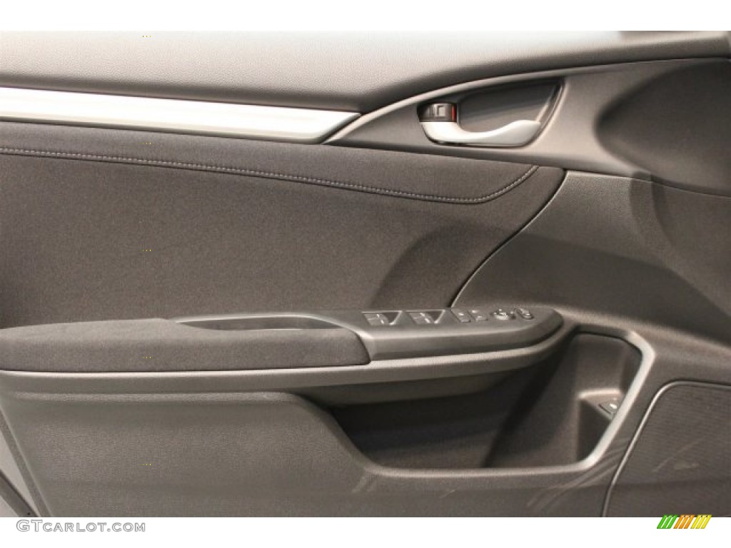 2016 Civic EX-T Sedan - Modern Steel Metallic / Black photo #9