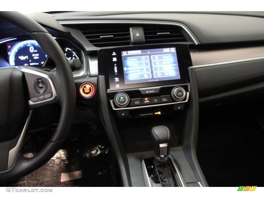 2016 Civic EX-T Sedan - Modern Steel Metallic / Black photo #16