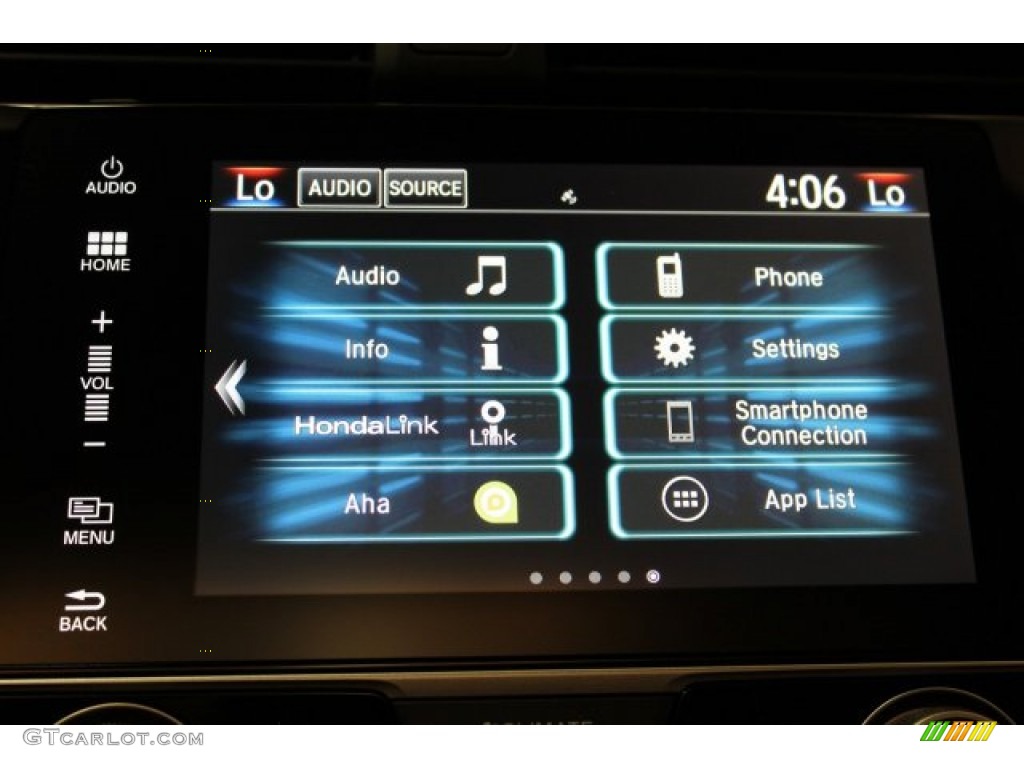 2016 Civic EX-T Sedan - Modern Steel Metallic / Black photo #17