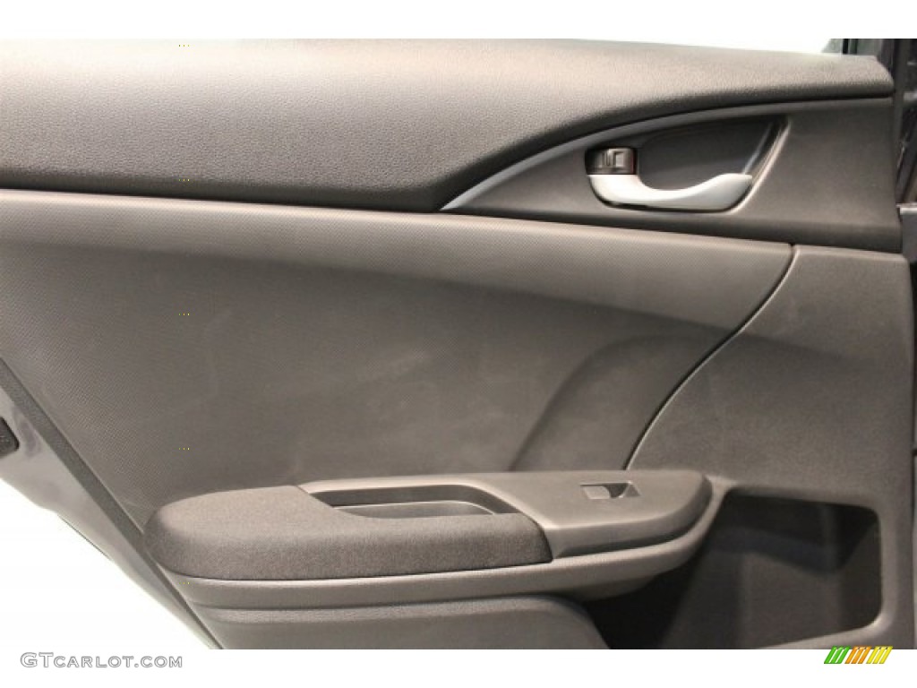 2016 Civic EX-T Sedan - Modern Steel Metallic / Black photo #22