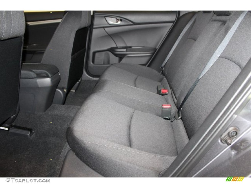 2016 Civic EX-T Sedan - Modern Steel Metallic / Black photo #23