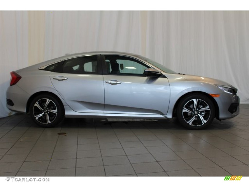 Lunar Silver Metallic 2016 Honda Civic Touring Sedan Exterior Photo #109794445
