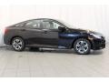 Crystal Black Pearl 2016 Honda Civic LX Sedan Exterior