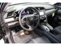 2016 Crystal Black Pearl Honda Civic LX Sedan  photo #9